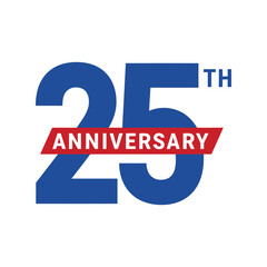25th anniversary celebration graphic twenty fifth year event design milestone celebration