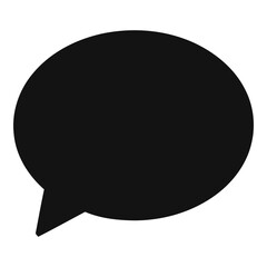 Chat Bubble Icon &ndash; Messaging and Communication Illustration