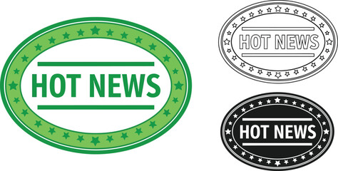 Obraz premium Find the latest hot news vector graphic design and illustration