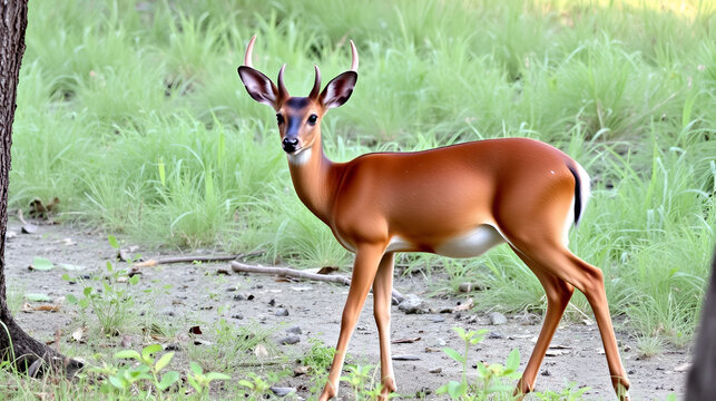 Indian muntjac or Barking deer