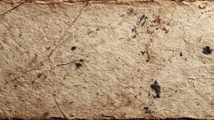 Aged, textured paper with stains and creases