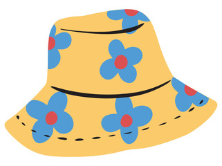 Sun Hat Illustration
