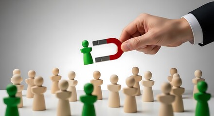 Attracting top talent with a powerful magnet, finding the perfect candidate for your open position now