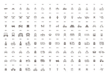 스톡_교통수단jpg_아이콘