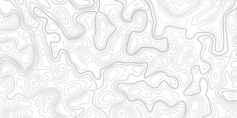 Abstract topographic contours map background. Topography lines and circles background. Minimalist modern contour drawing. Luxury line art background vector. Topographical line map.
