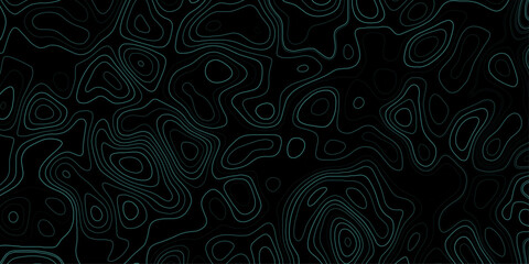 Topographic map pattern background vector. Minimalist modern contour drawing. Luxury line art background vector. Topographical line map. Geographic mountain contours vector background