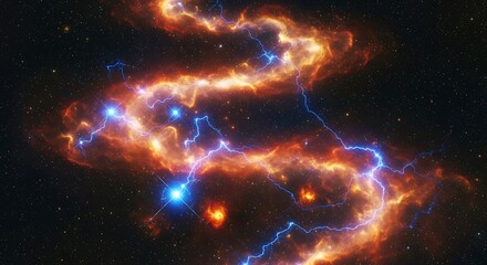 Fototapeta premium Abstract Energy Flow.