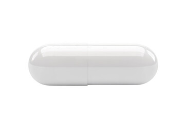 High resolution white pill capsule medicine pharmaceutical healthcare medical treatment isolated on transparent background