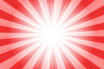 Persian red abstract glowing sunburst background. Maximum red glow effect sunburst background for presentation, banner, poster, flyer, sales. Modern pop art poster for summer and spring