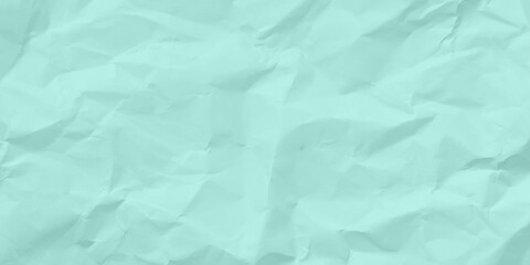 crumpled blue paper. Old crumpled texture. Vector illustration.