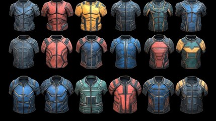 Fantasy Armor Designs: 3D Models