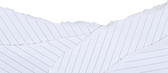 Stacked Torn Lined Paper Scrap Texture for Back to School Graphics