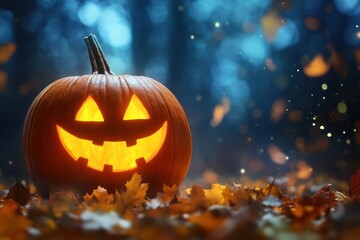 Obraz premium Jack o lantern pumpkin
