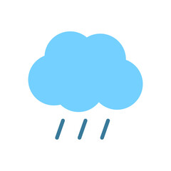 cloud and rain vector, sag, weather