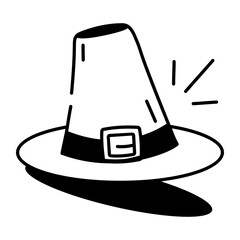 A hand drawn style icon showing acorn nut
