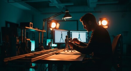 welder working in a factory