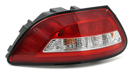 Automotive Tail Light: Red & Clear Lens Assembly