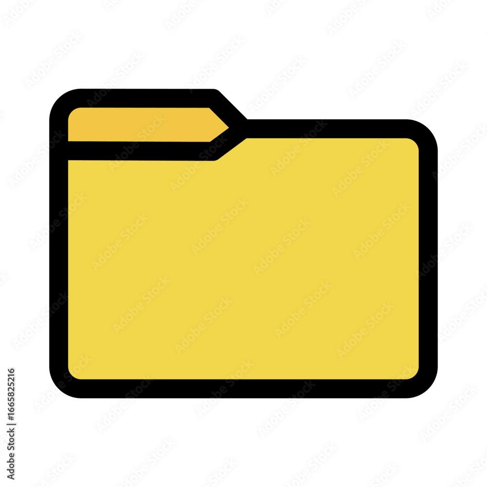 Poster folder vector icon. file symbol. document archive sign. web and application interface button. isolat
