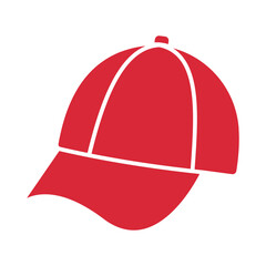 Baseball hat icon. Cap icon. Vector illustration.