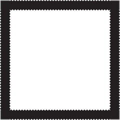 Elegant black and white decorative border design