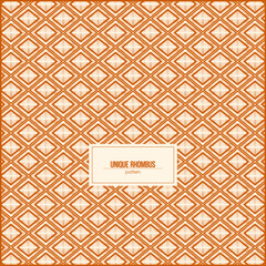 unique rhombus design for retro alternatives background pattern