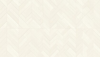 Off-white geometric pattern with subtle texture,  interlocking angular shapes creating a chevron-like effect