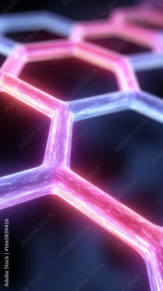 Aufkleber a scientifically accurate three dimensional digital representation of a complex molecule showcasing 