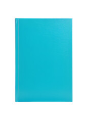 Fototapeta premium Isolated Turquoise Book Cover On Black Background Illustration
