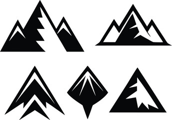 Mountain Adventure Logos - Outdoor Peaks, Nature & Camping Badges