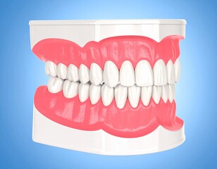 Obraz premium teeth and dental tools