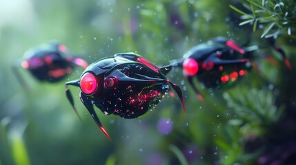 Explore the fascinating world of AI-generated aquatic creatures. Be captivated by the stunning visuals and innovate designs of robotic fish. Generative AI
