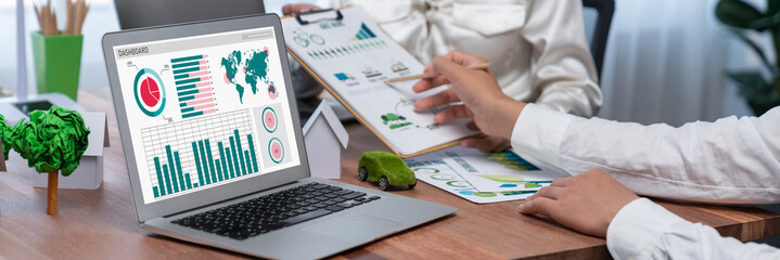 Business data dashboard provide brisk business intelligence analytic for marketing strategy planning