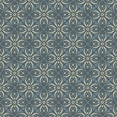 Floral damask oreintal seamless pattern warm color.Geometric motif flower ornament hand drawn vector element.Ethnic traditional Indian,Arabian,tribal illustration.For print,fabric,carpet,wrap,decorate