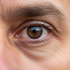 Obraz premium Close-up of human eye