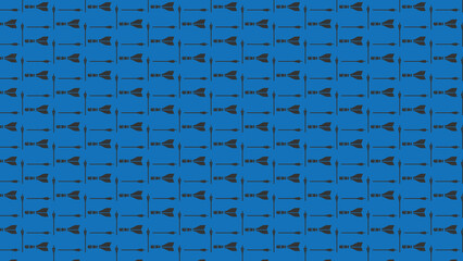 Dart vector pattern design multi colored