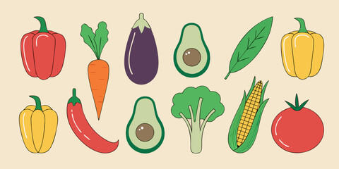 collection of vegetables