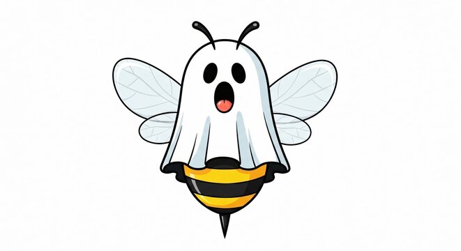 Spooky bee character costume fright surprise insect