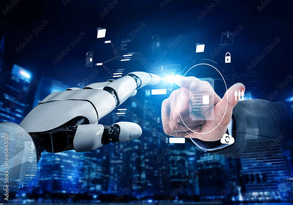 Poster ai organizing document system, streamlining file access, automating document flow, and managing secu