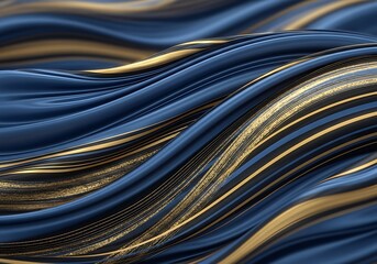 Abstract flowing fabric