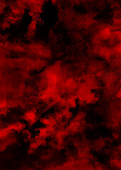 真っ黒と真っ赤の不気味で怖い背景画像