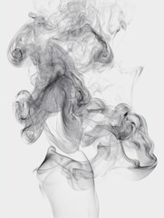 white grey smoke vapor swirls and shapes texture transparent background png graphic resource