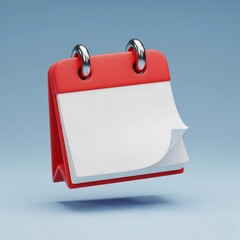 Blank Desk Calendar for Mockup - Planning and Event Management Concept - For Business and Scheduling