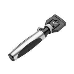 Medical ophthalmoscope instrument for eye examination isolated on transparent background