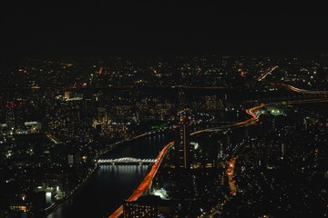 東京　墨田区の夜景