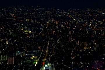 東京　墨田区の夜景