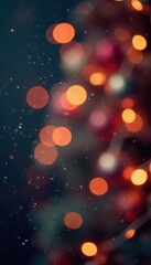 Creamy textured background, out-of-focus festive lights, celebratory bokeh , elegant, glow, focus