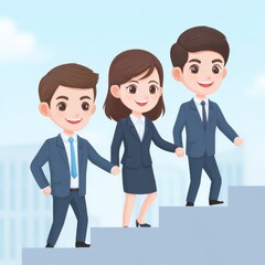 A leader who inspires and motivates subordinates or employees. Leadership skills and being loved by those around them.