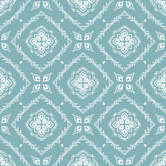 Seamless Damask Floral Pattern, Floral Wallpaper, Modern Graphic Pattern