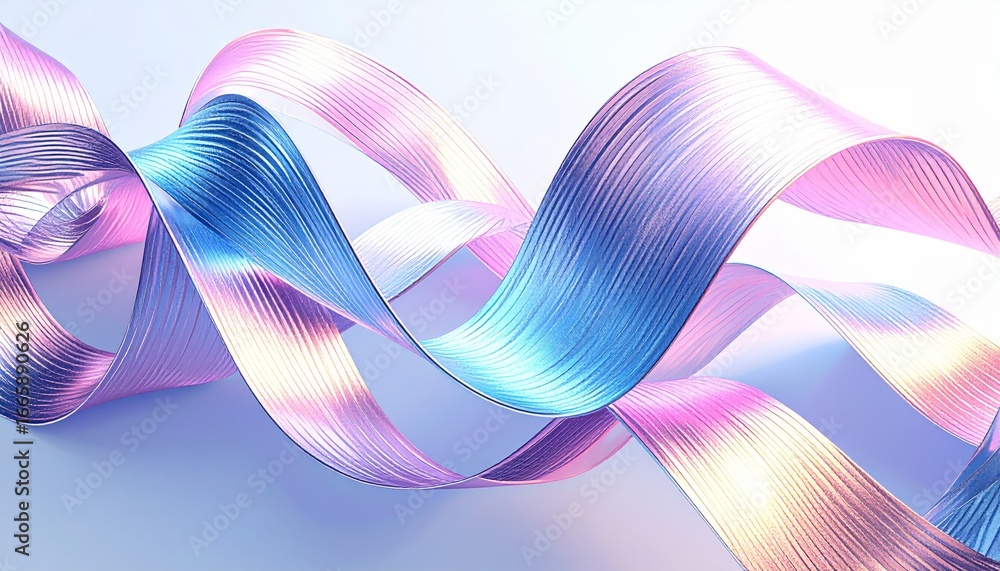 Poster abstract and colorful waves with flowing light and smoke create a dynamic, modern background design
