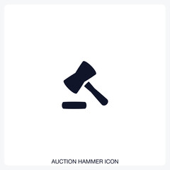 Auction Hammer Icon